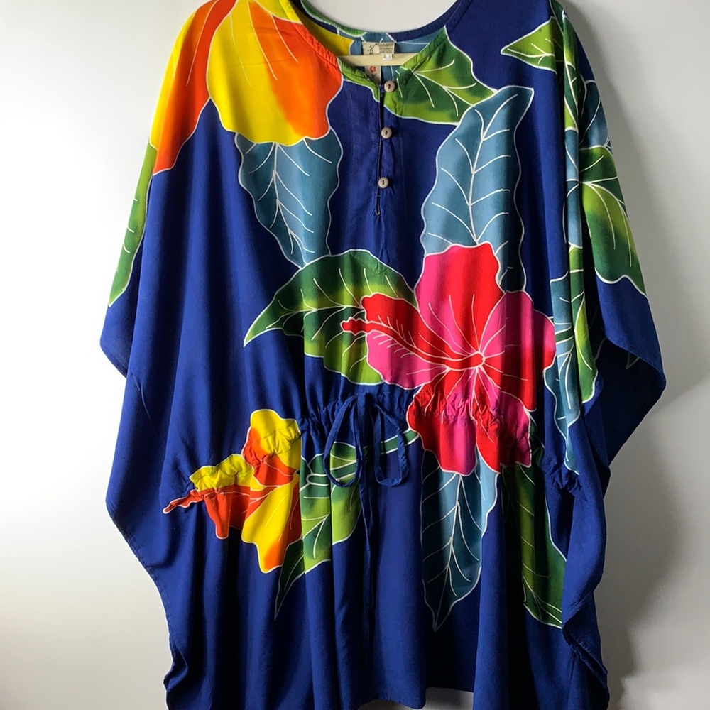 Hula Hula Hawaii Bathing Suit Cover-Up/Tunic